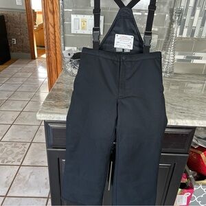 Obermeyer Ski Bibs Black “I-Grow” Snow Kids Ski Snowboard Size 6 Unisex New 110$